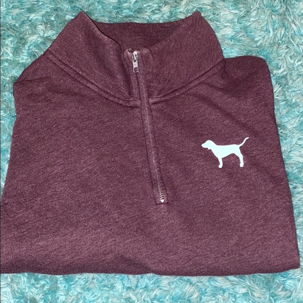 PINK quarter zip